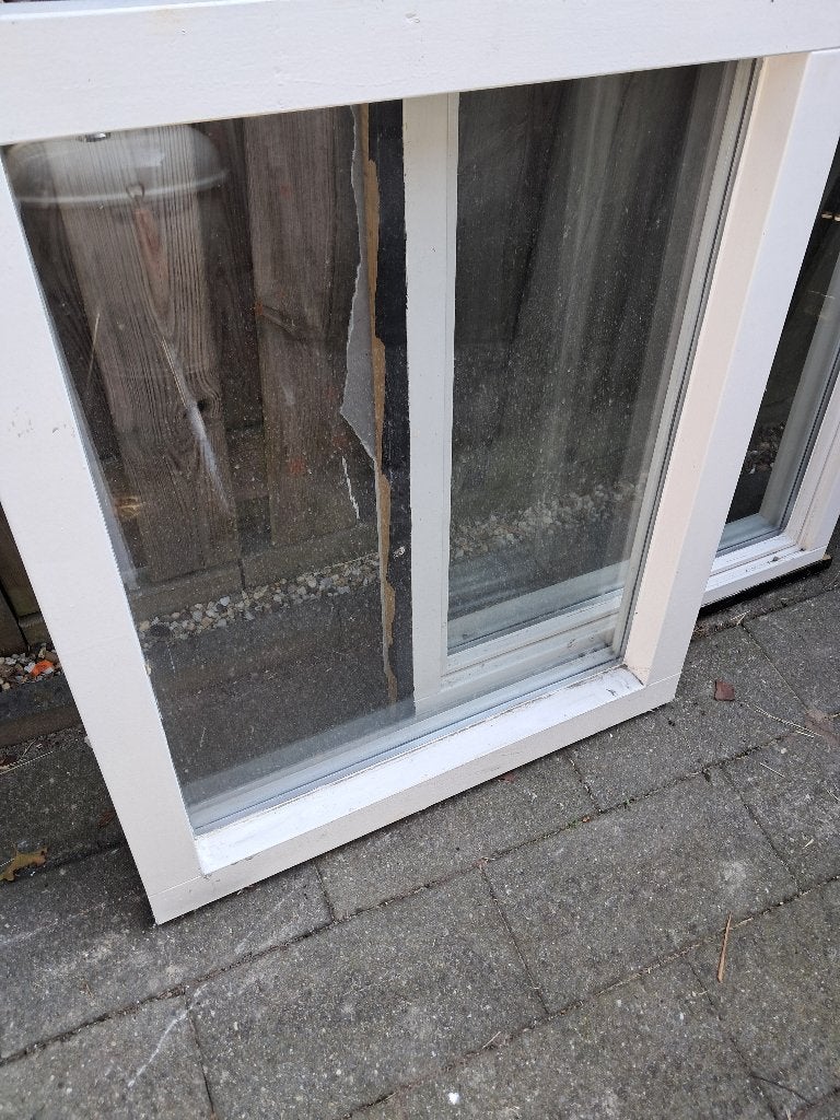 Kozijnen, Raamkozijn, Zo goed als nieuw, Inclusief glas, 75 tot 150 cm