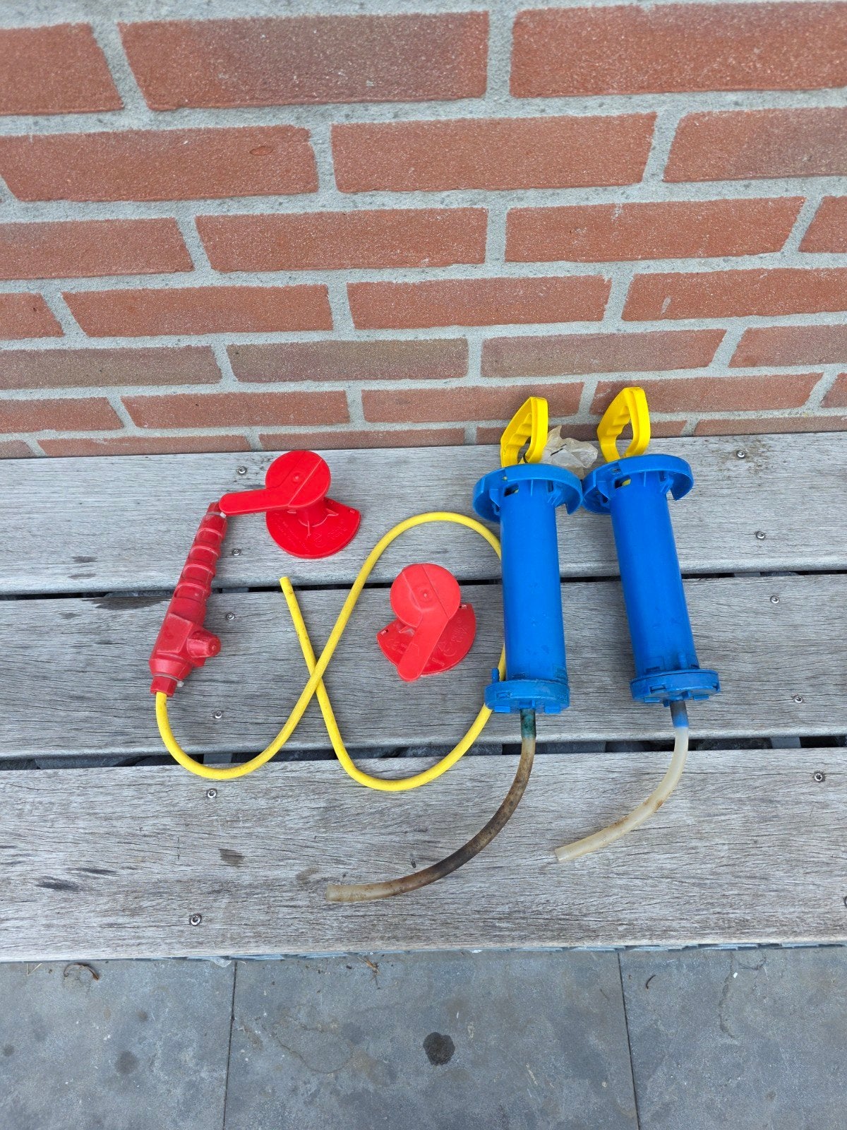 rolly toys giertank onderdelen, Ophalen of Verzenden, Gebruikt, Trapvoertuig