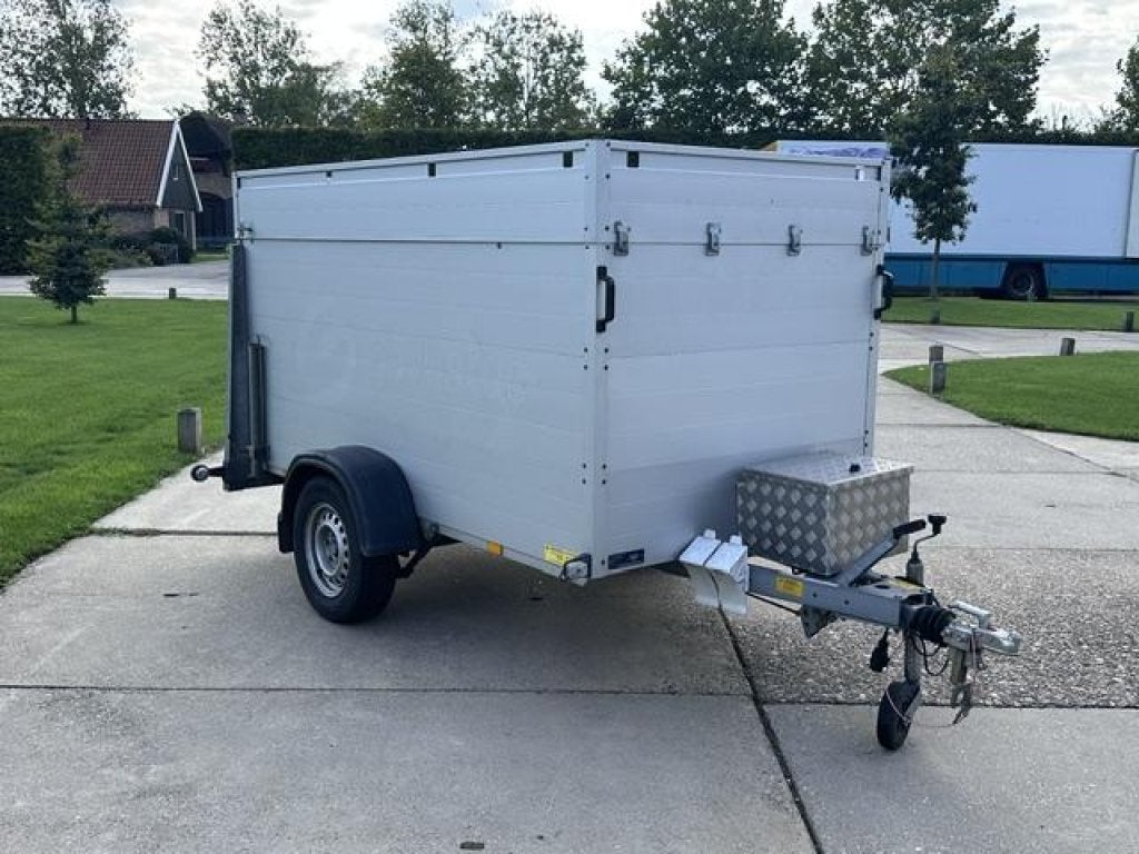 Anssems gesloten aanhanger bakwagen bagagewagen., Gebruikt