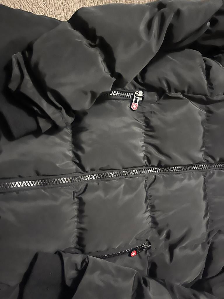 Wellensteyn Winterjas Zwart - Maat M, Kleding | Dames, Ophalen, Zo goed als nieuw, Maat 38/40 (M), Zwart