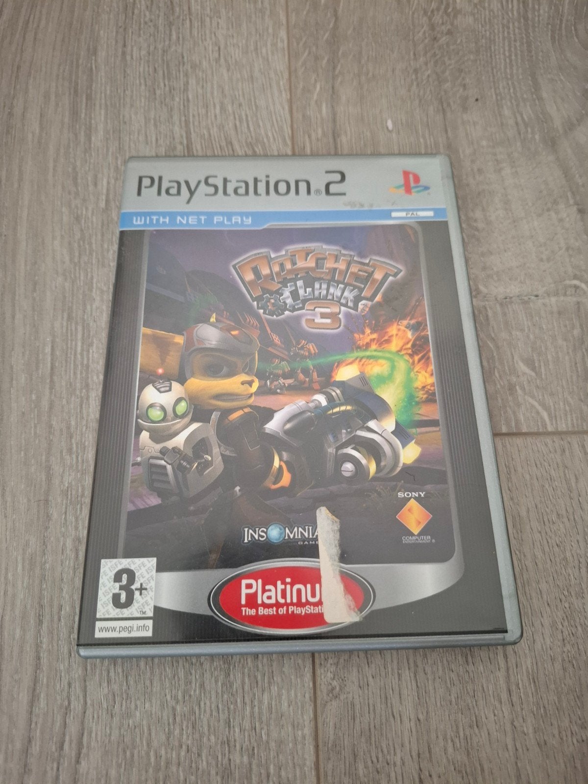 Ratchet & Clank 3 - PlayStation 2 (PS2) Platinum Editie, Avontuur en Actie, Online, Gebruikt, 1 speler