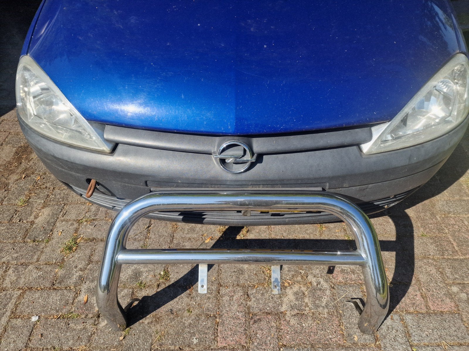 Bullbar / Pushbar: van Opel Combo C, Gebruikt, Opel, Ophalen of Verzenden, Nb