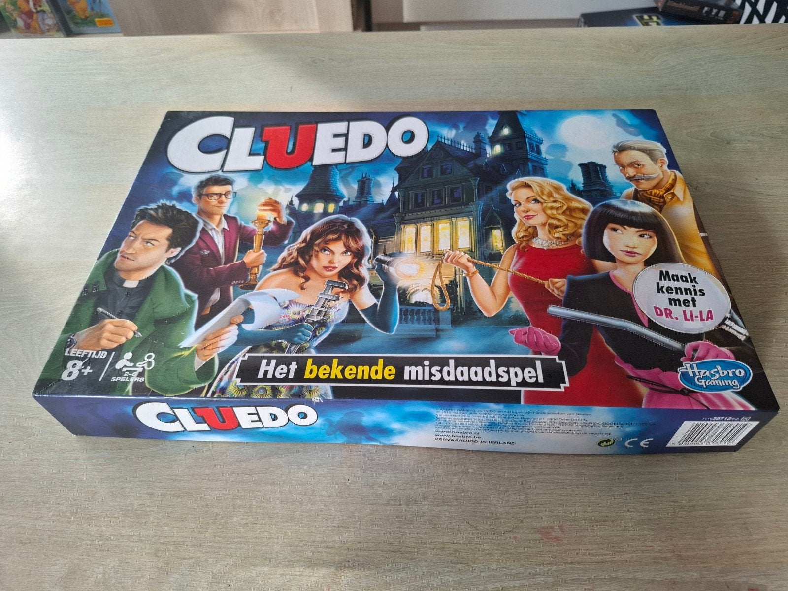 Cluedo, Hobby en Vrije tijd, Gezelschapsspellen | Bordspellen, Vijf spelers of meer, Ophalen of Verzenden, Zo goed als nieuw, Hasbro Gaming