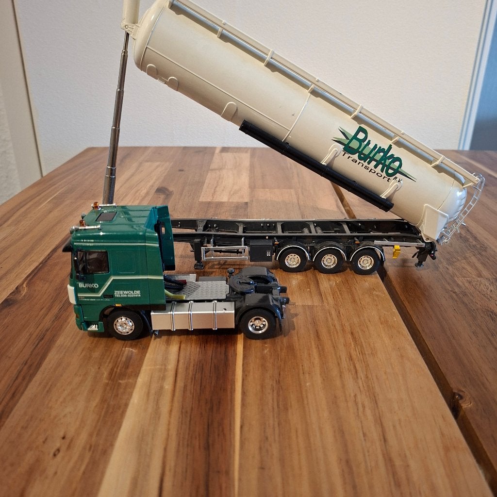 WSI DAF XF Burko Transport met bulktrailer, Ophalen of Verzenden, Nieuw, Bus of Vrachtwagen, Wsi