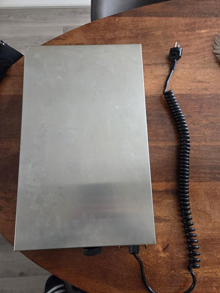 Rocam Vulcano 1/1 Elektrische Warmhoudplaat, Ophalen of Verzenden, Gebruikt, Vrijstaand, Elektrisch