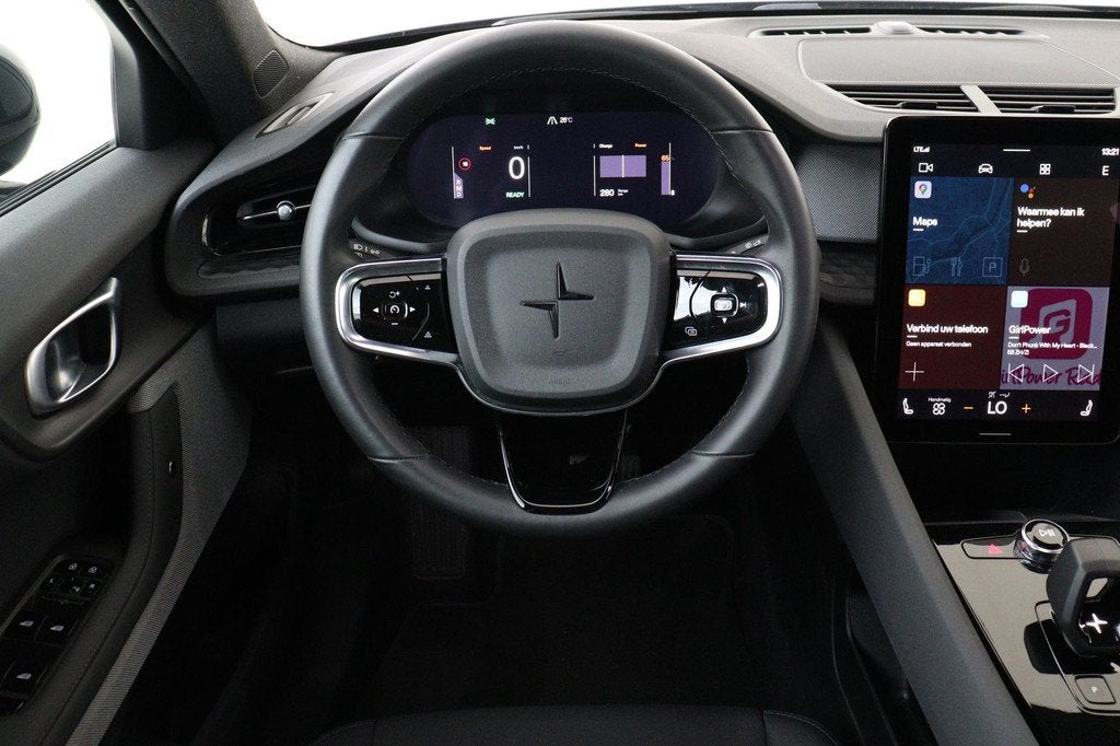 Polestar 2 LONG RANGE SINGLE MOTOR 78 kWh -360°CAM|ADAP.CRU, Auto's, Polestar, Polestar 2, Stof, Gebruikt, Blauw