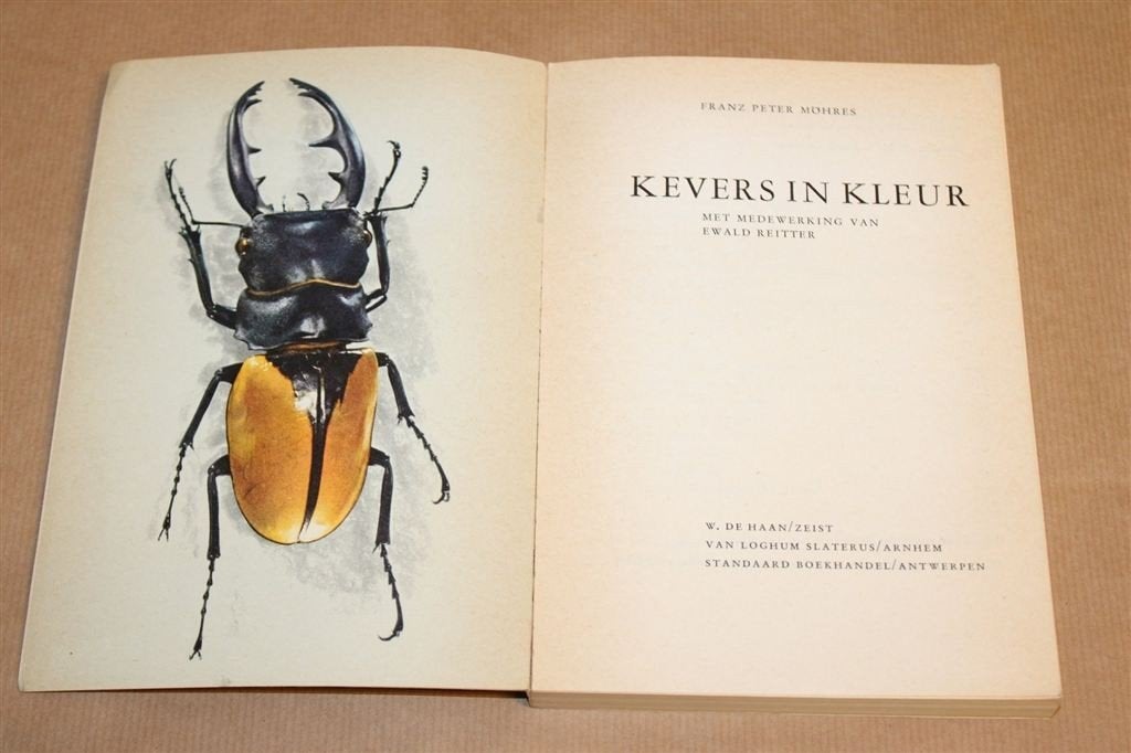 Kevers in Kleur — Jupiter Reeks, Vintage Boek 1964, Ophalen of Verzenden, Gelezen