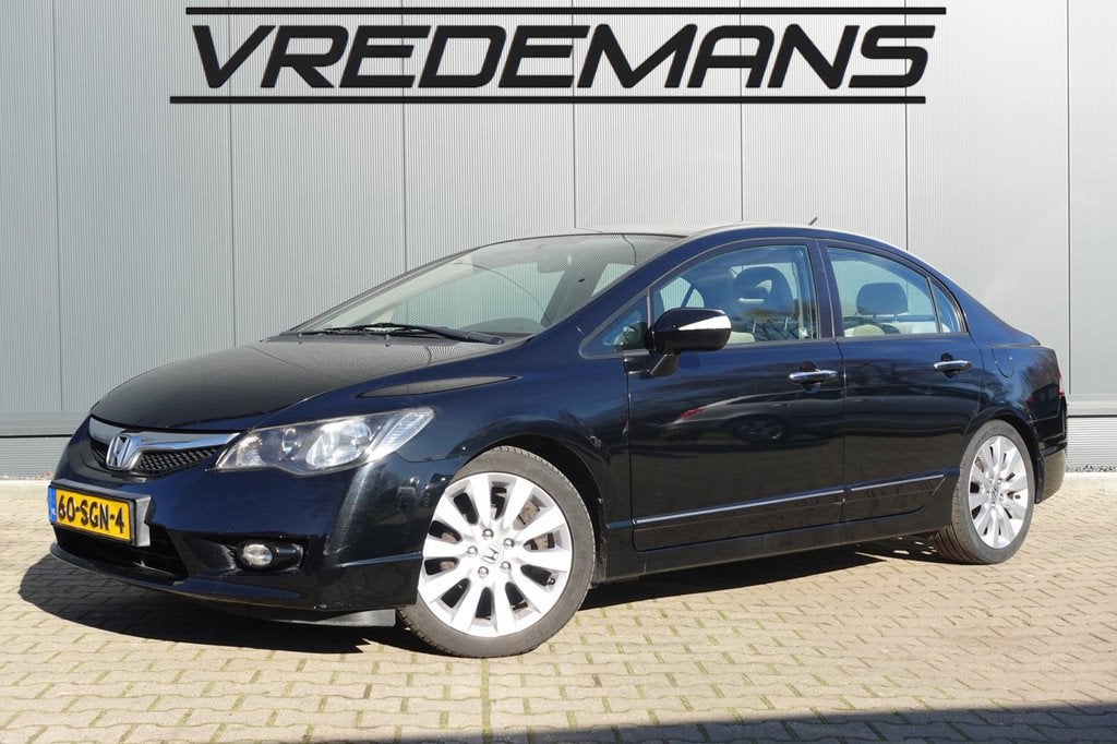 Honda Civic 1.3 Hybrid Elegance, Auto's, Honda, Euro 5, Stof, Gebruikt, Beige