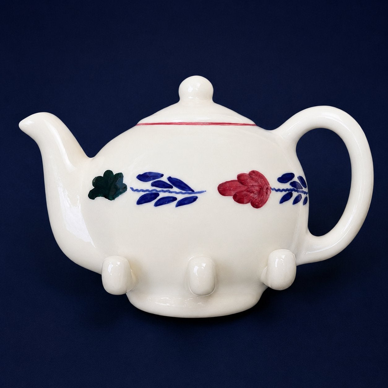 Boerenbont theedoek hanger theepot, Div, Ophalen of Verzenden, Zo goed als nieuw, Bord(en)