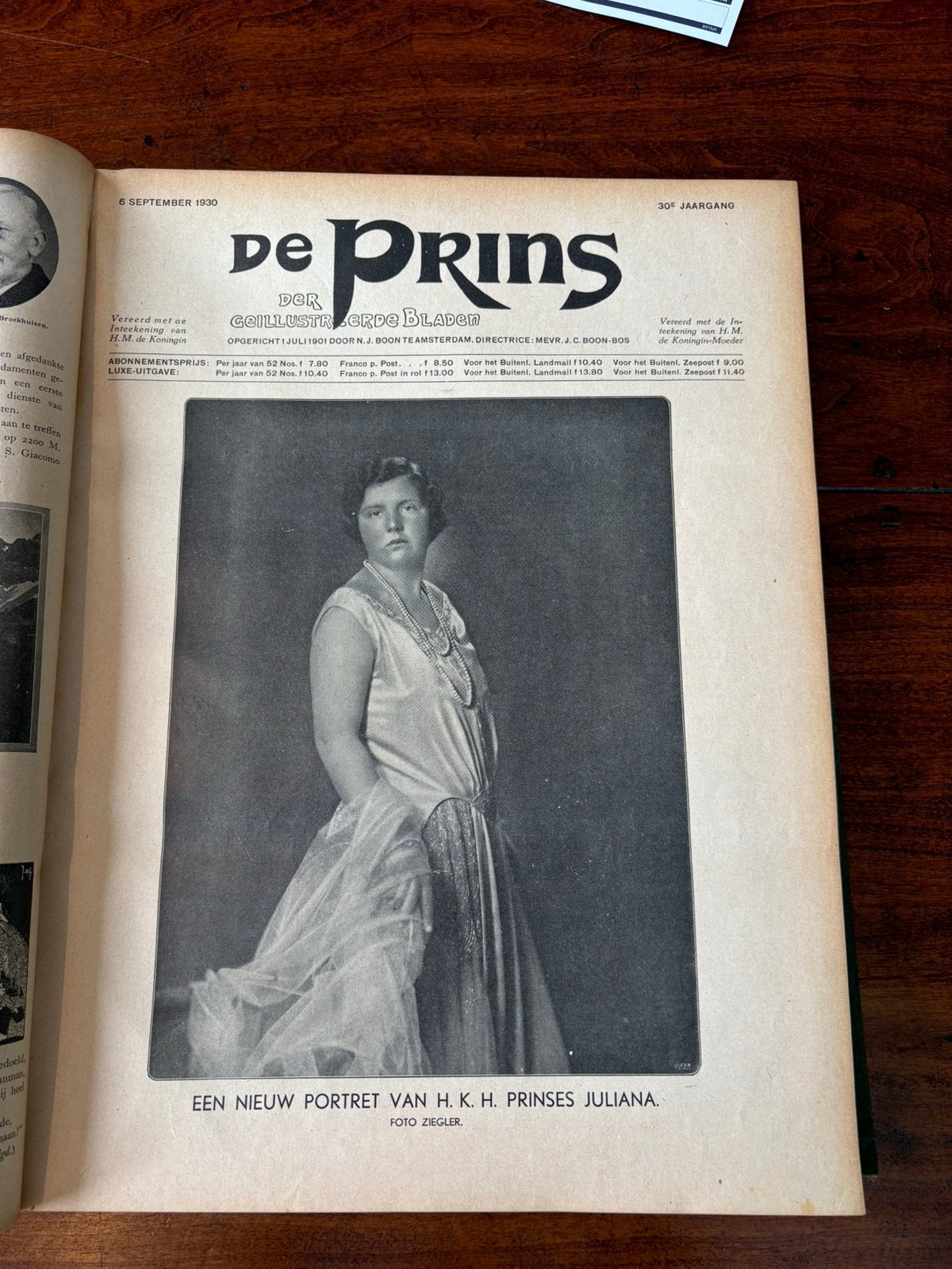 De Prins der geïllustreerde bladen: 1927-1936, Ophalen, Gelezen, Overige typen