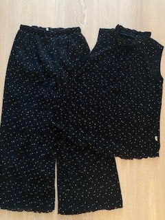 Setje van Pomp de lux, pompdelux , broek + bloesje . 152/158, Meisje, Zo goed als nieuw, Setje, Pompdelux