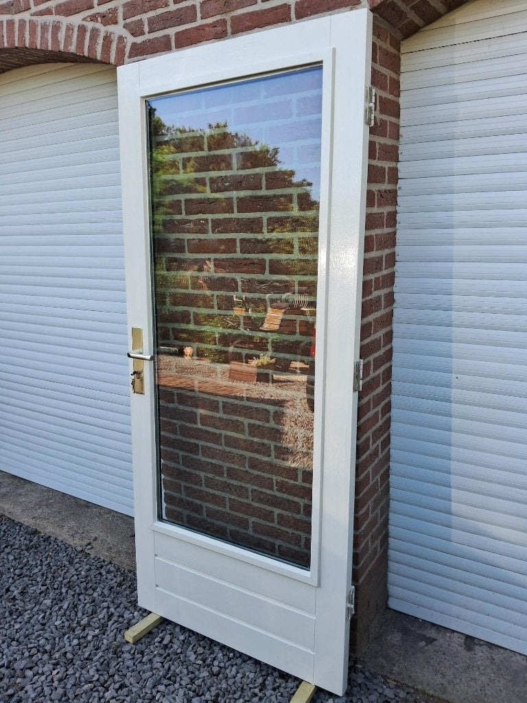 achterdeur, balkondeur, schuurdeur, tuindeur, buitendeur, Ophalen, Gebruikt, 80 tot 100 cm, Buitendeur