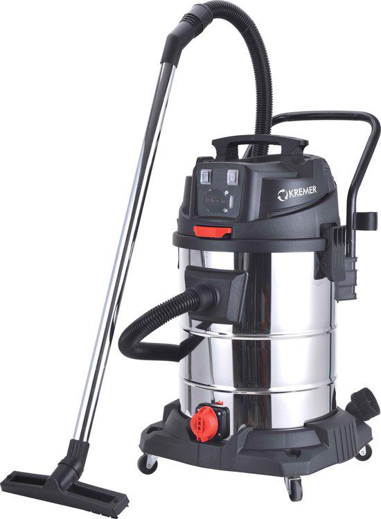 NIEUWE in doos Kremer 65 liter stofzuiger nat en droog, Ophalen of Verzenden, Zo goed als nieuw, 2000 watt of meer, Waterstofzuiger