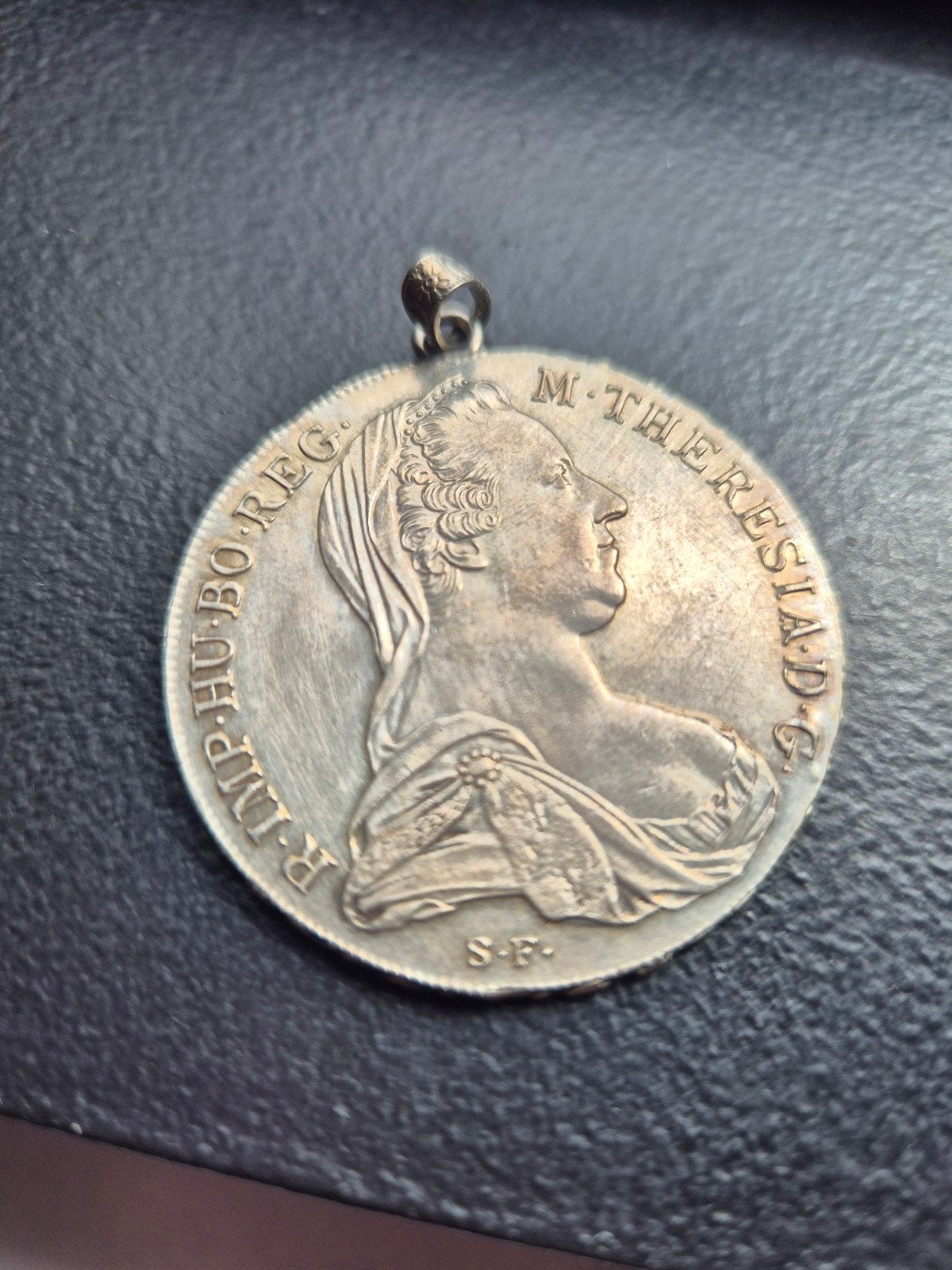 Maria Theresia-thaler 1780 – officiële zilveren restrike, Ophalen of Verzenden, Zilver