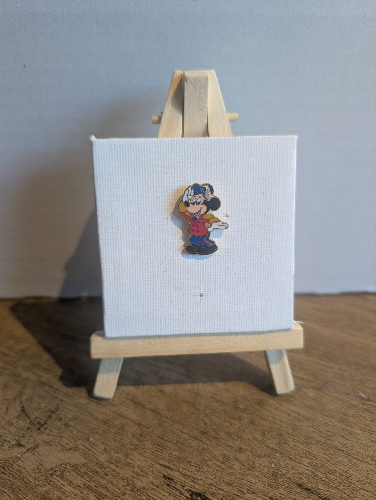 Mickey Mouse Pin Kapitein, Ophalen of Verzenden, Mickey Mouse, Beeldje of Figuurtje