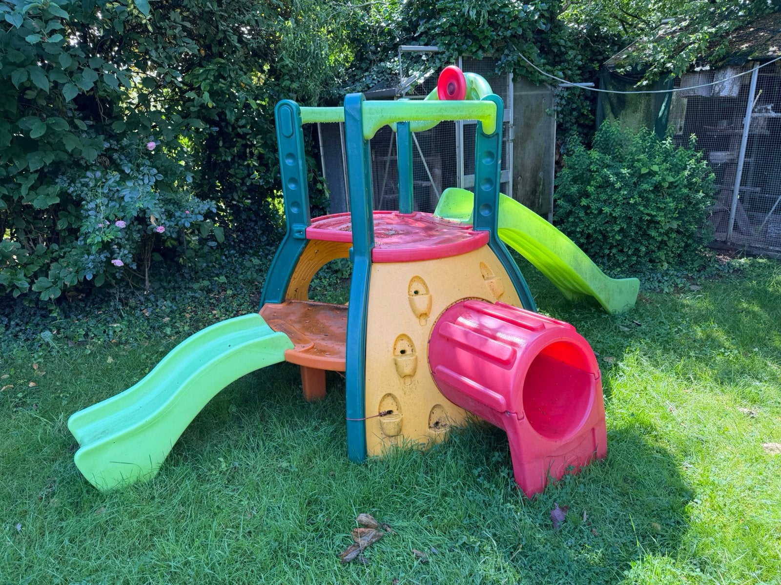 Little Tikes Speeltoestel met Tunnel en 2 Glijbanen, Ophalen, Gebruikt, Glijbaan