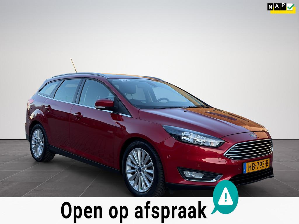 Ford Focus Wagon 1.0 Titanium Clima|Distributieriem Vervange, Auto's, Ford, Bedrijf, Te koop, Focus, ABS, Airbags, Airconditioning