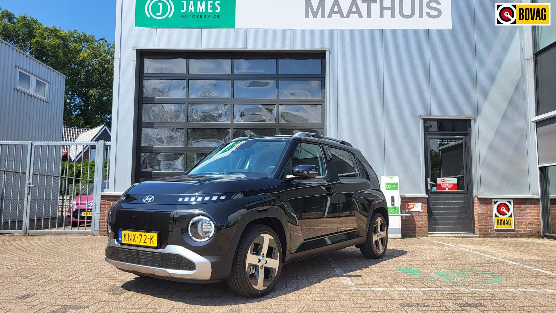 Hyundai INSTER Pulse Advanced!, Auto's, Zwart, Origineel Nederlands, Nieuw, Metallic lak