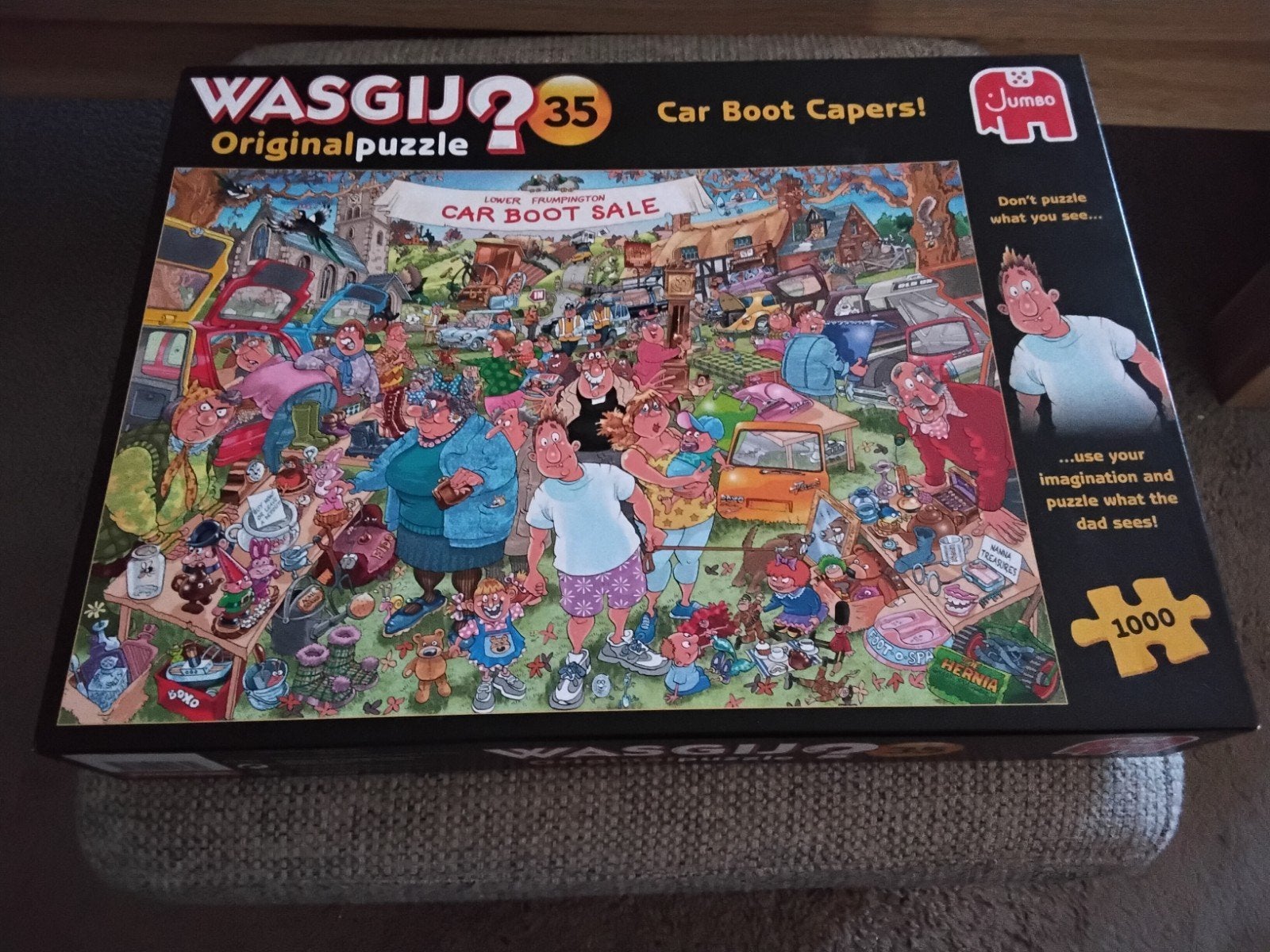 Puzzel Car Boot Caspers, Verzenden, 500 t/m 1500 stukjes, Zo goed als nieuw