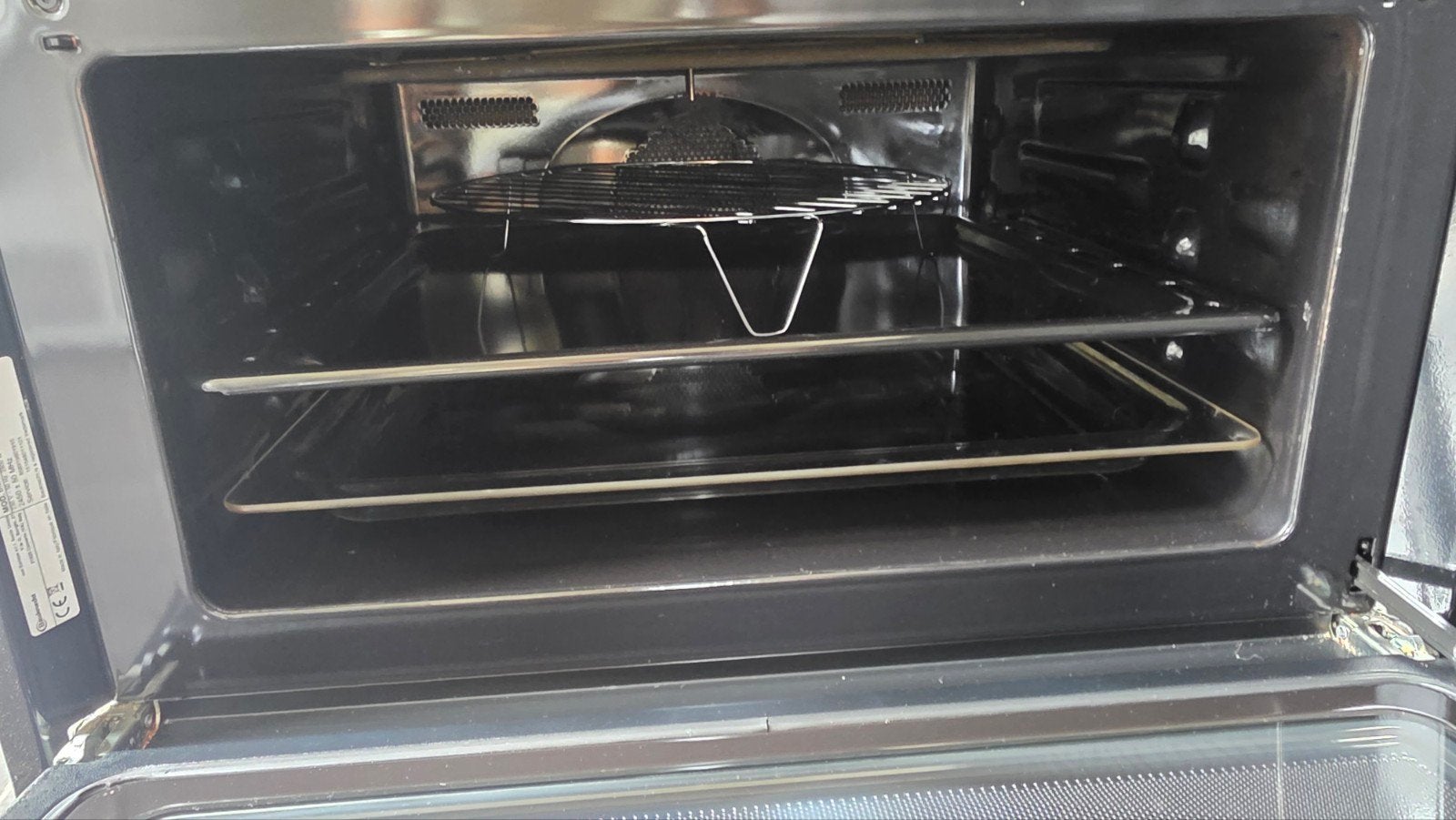 Compacte inbouw combi-oven met grillfunctie, Witgoed en Apparatuur, Ovens, Minder dan 45 cm, Hete lucht, Ophalen of Verzenden