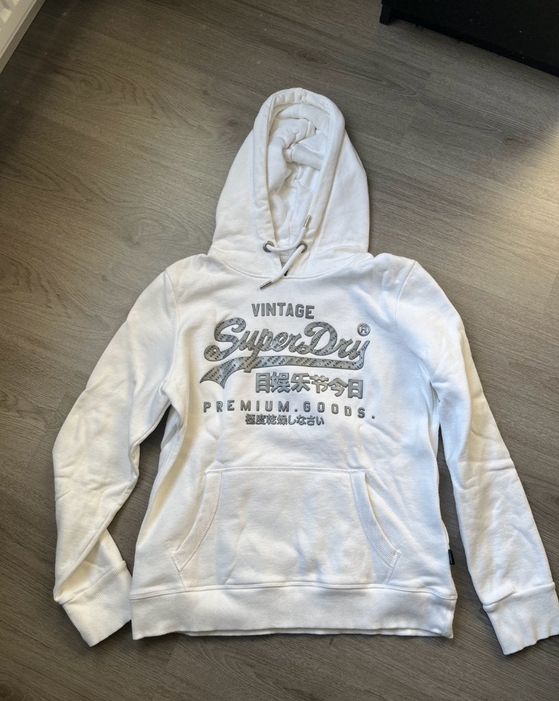 mooie Superdry Hoody, Superdry, Wit, Maat 42/44 (L), Ophalen of Verzenden