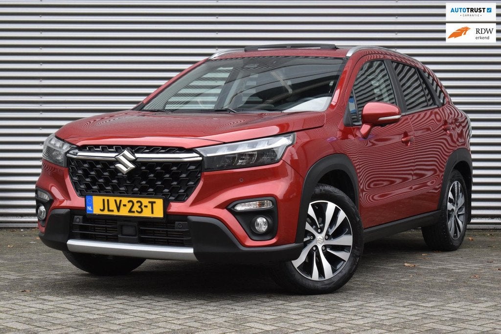 Suzuki S-Cross 1.4 Boosterjet Smart Hybrid, Airco, Ecc, Crui, Auto's, Suzuki, Gebruikt, 4 cilinders, 129 pk, Leder en Stof