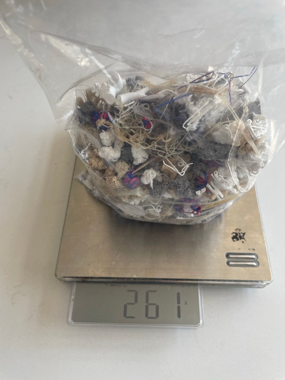 261g 3D Printer Filament Restjes - Diverse Soorten PLA, Computers en Software, 3D Printers, Gebruikt, Filament, Ophalen of Verzenden