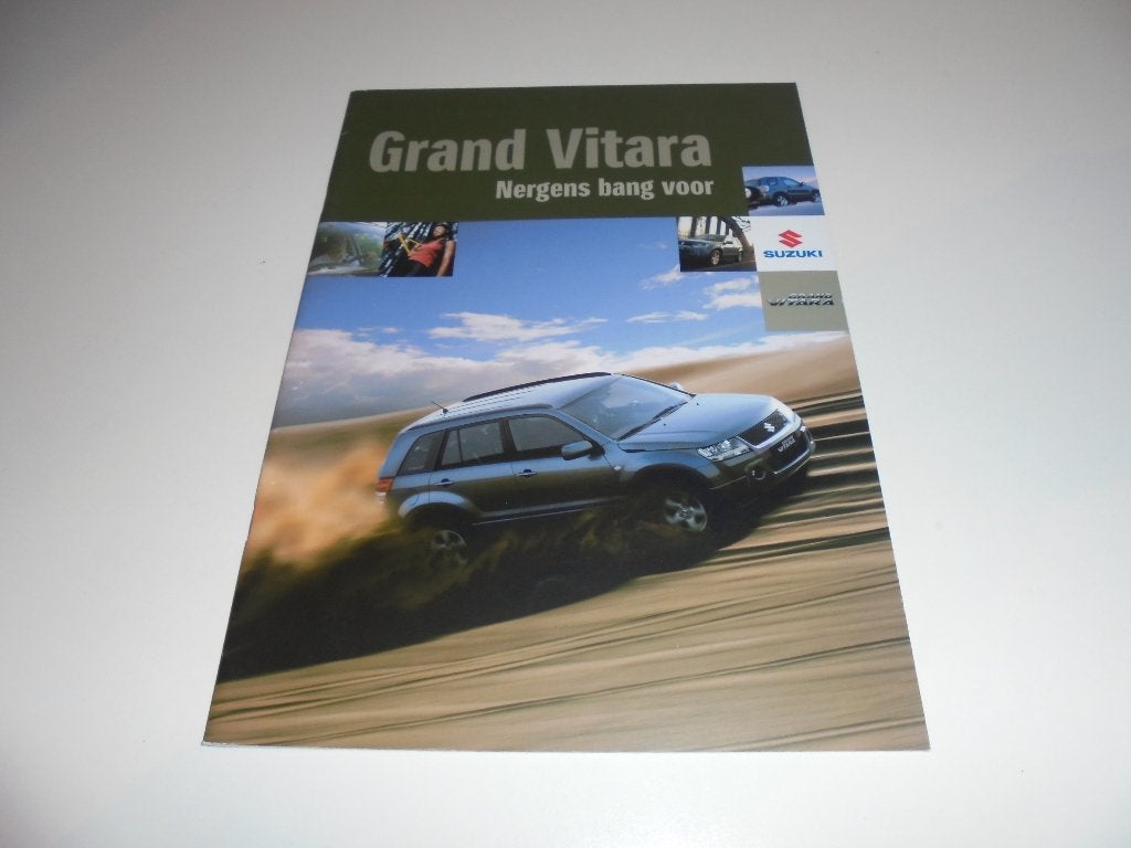 brochure Suzuki Grand Vitara  2007, Ophalen of Verzenden, Nieuw, Overige merken
