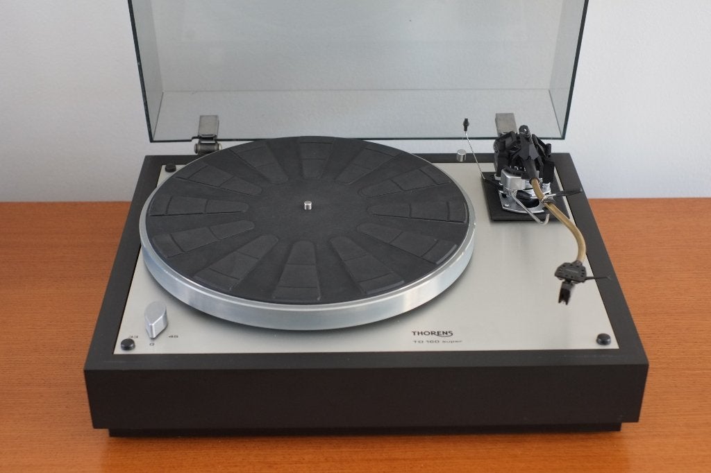 Thorens TD160 super, Audio, Tv en Foto, Ophalen of Verzenden, Gebruikt, Platenspeler, Thorens