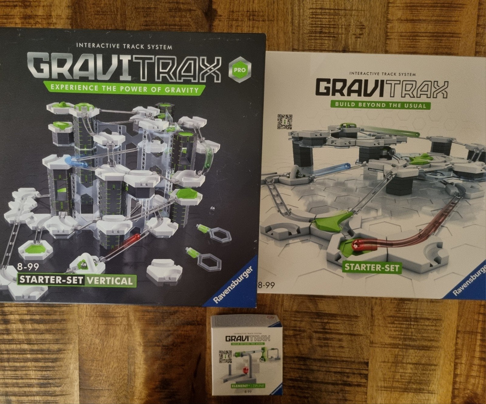 Gravitrax starter-set + Pro starter-set vertical + zipline, Ophalen, Zo goed als nieuw, Bouwen