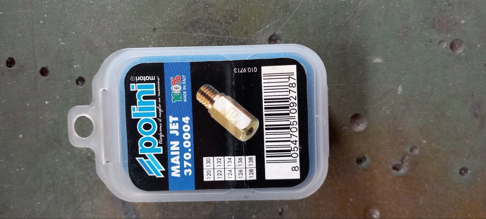 Nieuwe Polini Sproeiers Set - Hoofdsproeiers 120-138, Ophalen of Verzenden, Nieuw, Carburateur, Polini