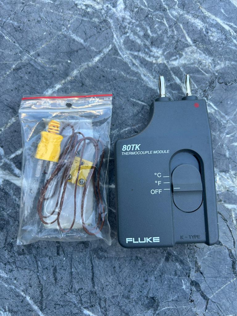 Fluke 80TK Thermokoppel Module K-Type (nieuwe), Ophalen of Verzenden, Nieuw, Temperatuur