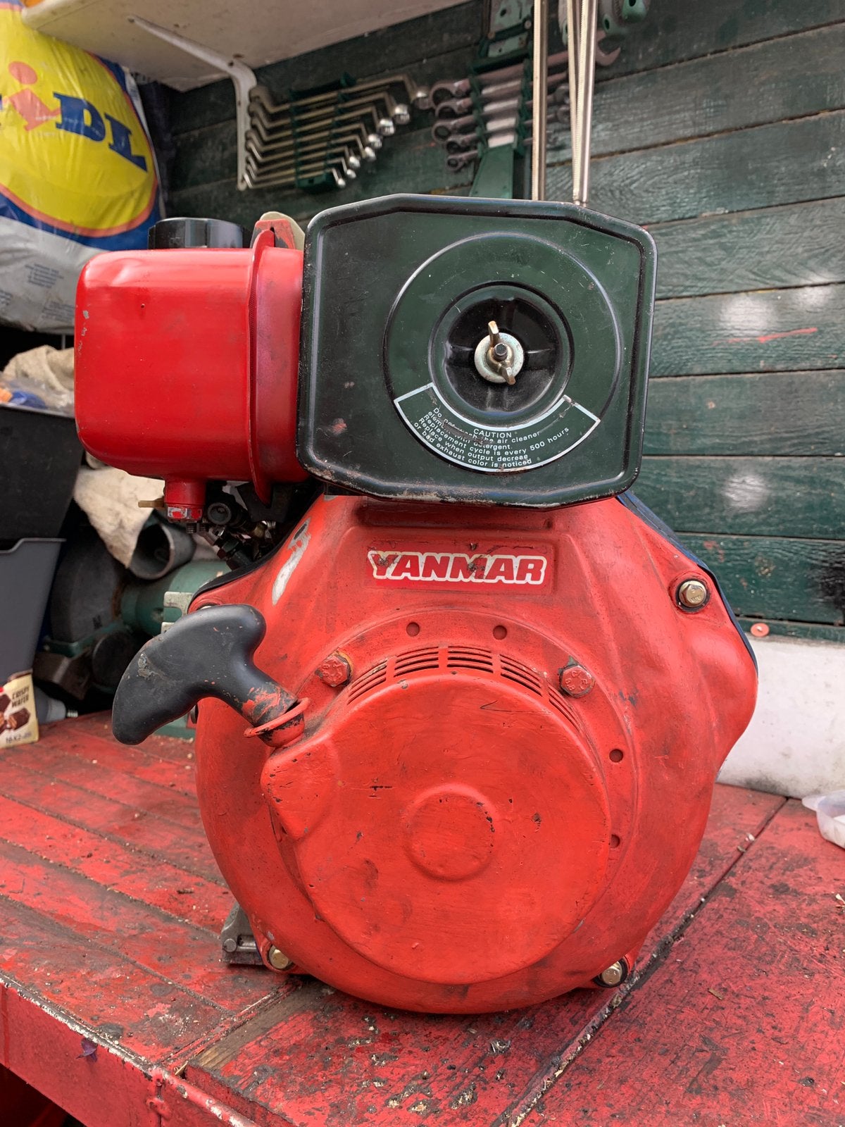 Yanmar dieselmotor, Ophalen, Gebruikt, Dieselmotor, 1800 rpm of meer