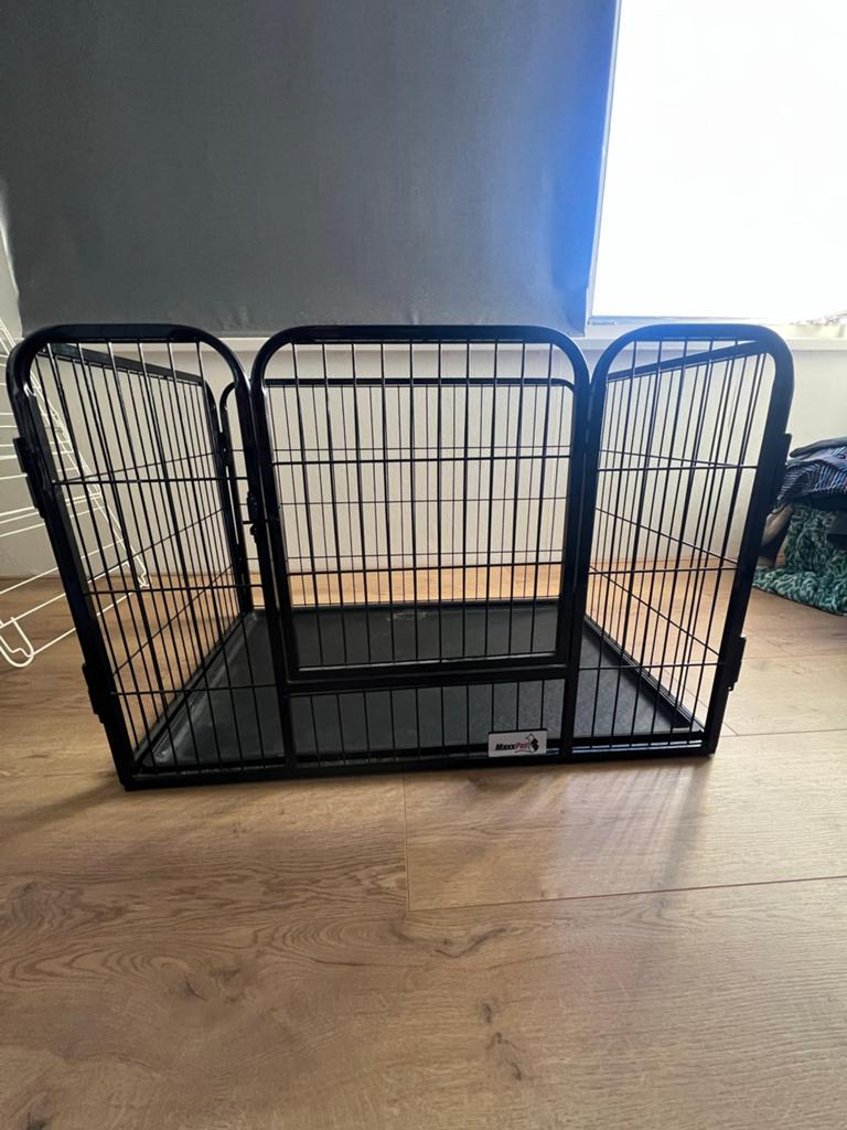Maxxpet puppyren, Dieren en Toebehoren, Hondenbenches, Ophalen, Gebruikt