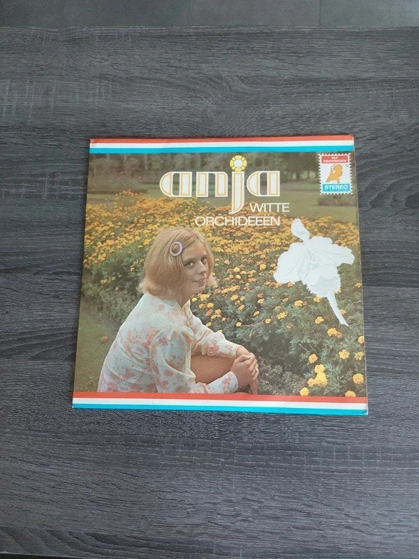 Anja - Witte Orchideeën Vinyl LP (Pop, 1970-1979), Gebruikt, Ophalen of Verzenden, 1970 - 1979, Pop