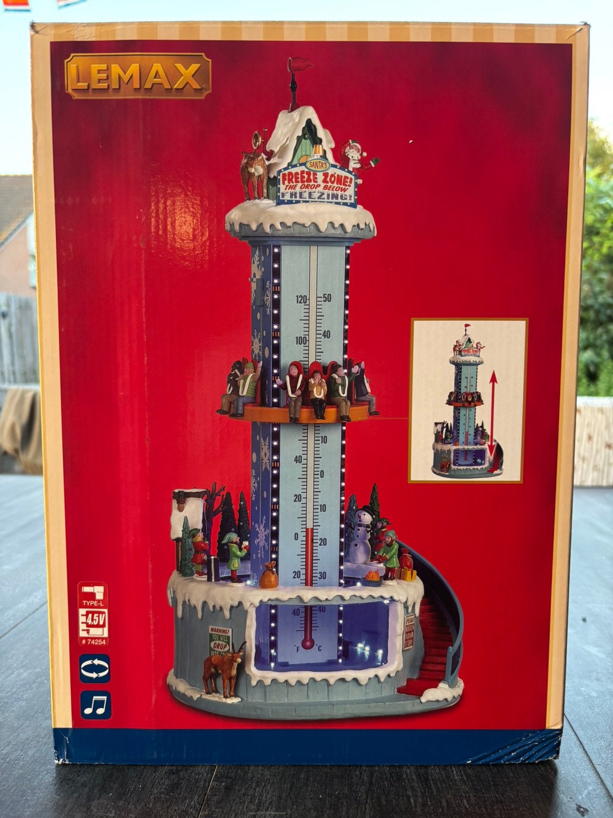 Lemax santa’s freeze zone, Ophalen of Verzenden, Zo goed als nieuw