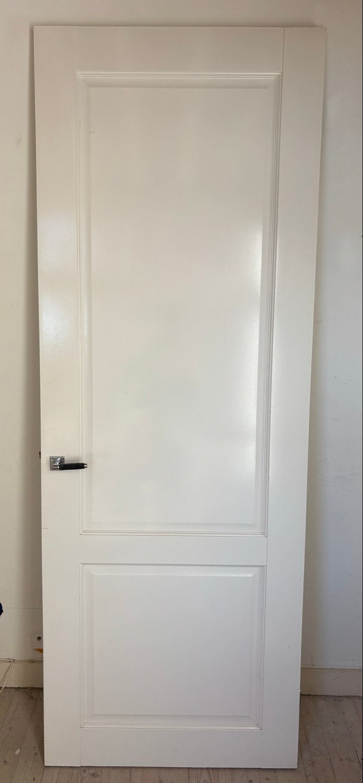Stompe afgelakte binnendeur 227x83 cm, Doe-het-zelf en Verbouw, Ophalen, Gebruikt, 80 tot 100 cm, 215 cm of meer