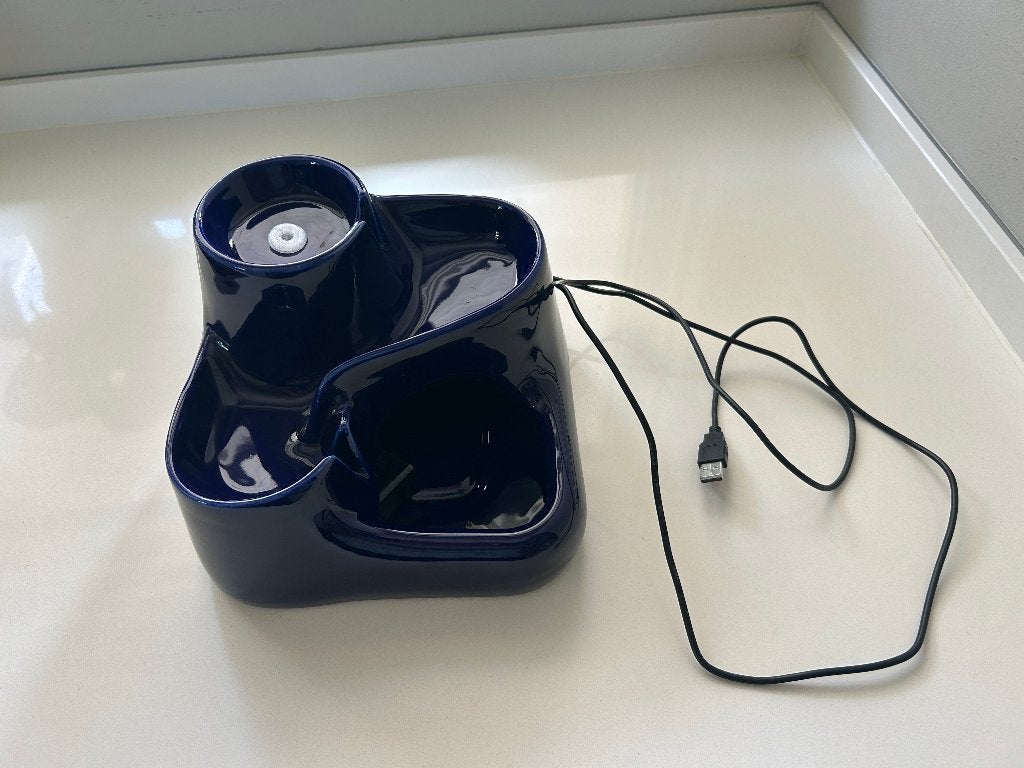 keramische drinkfontein van MiauStore voor katten, Ophalen of Verzenden, Automatisch, Zo goed als nieuw