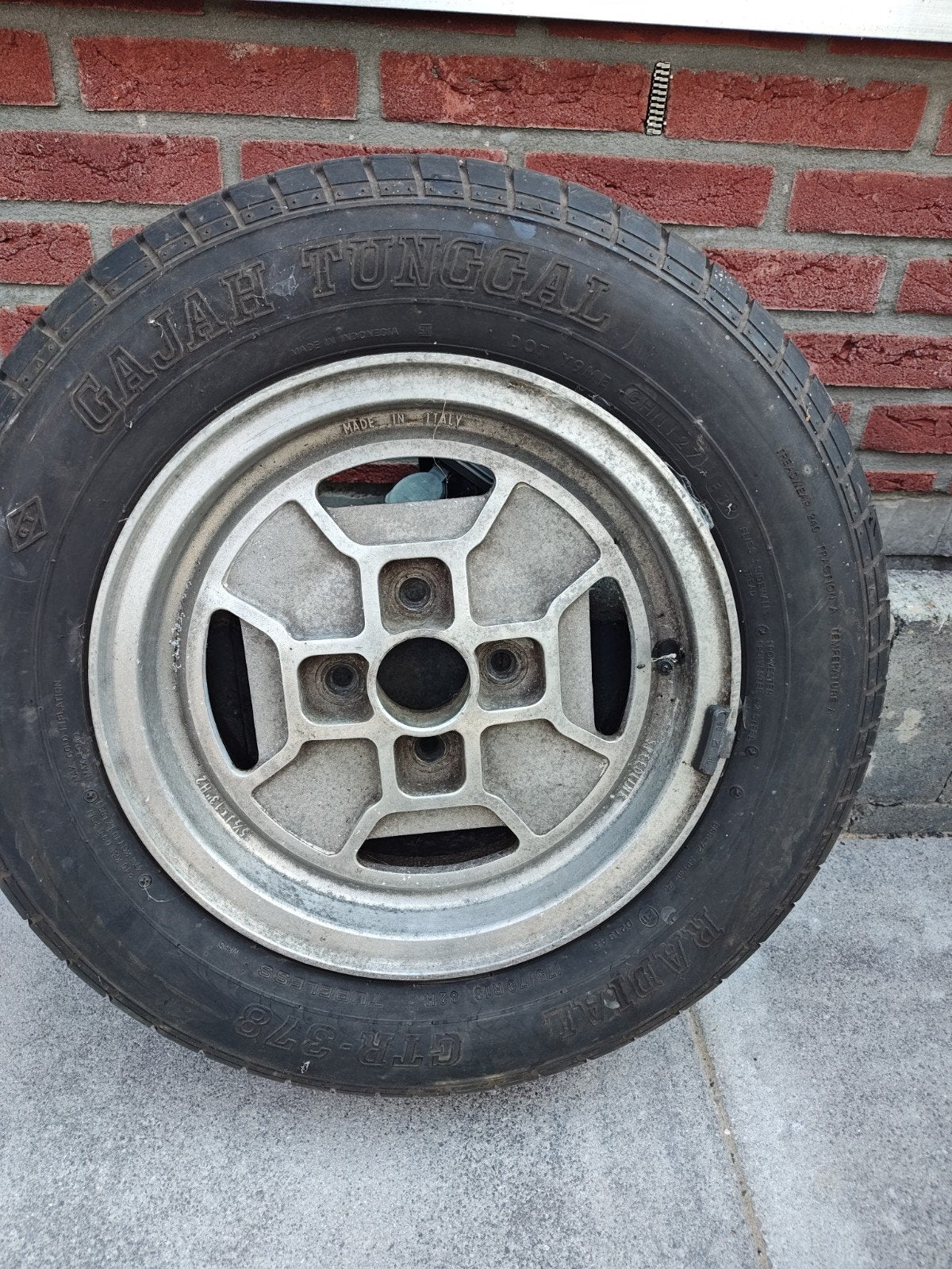 onderdelen  Fiat X1/9 Bertone - Speedline 5.5J x 13 H2, Ophalen, Gebruikt