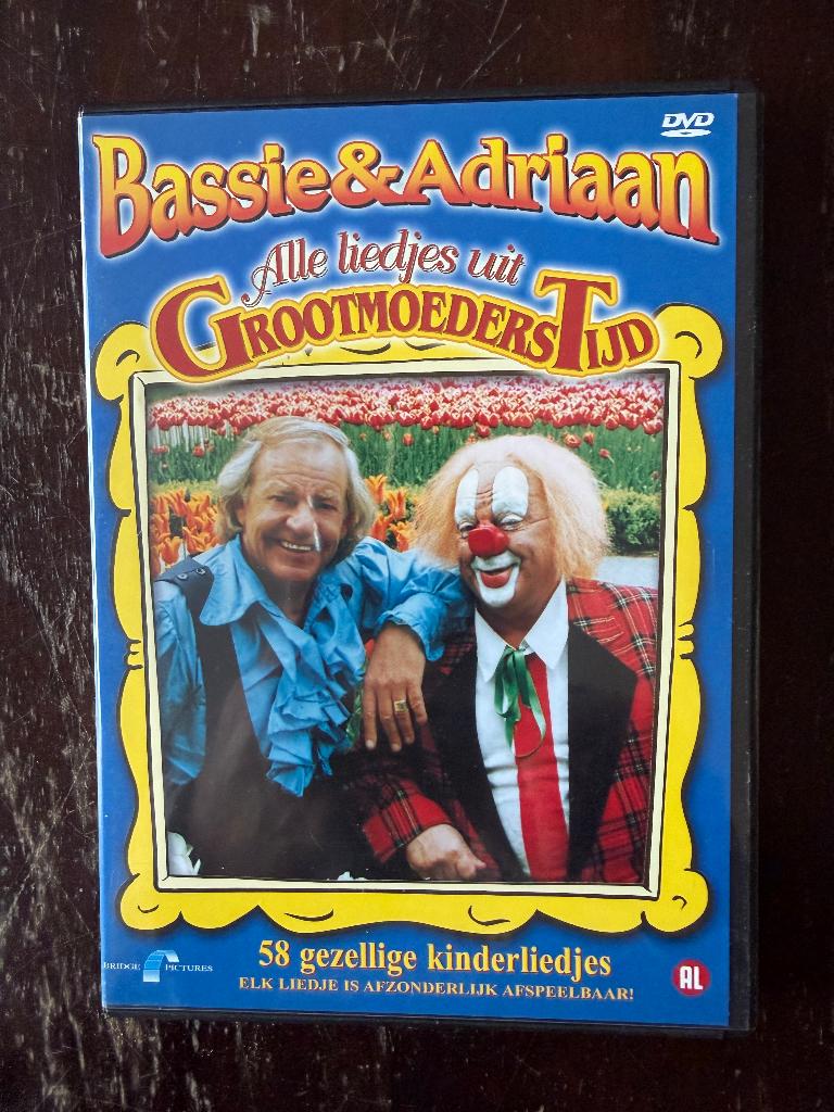 Bassie en Adriaan Alle Liedjes uit Grootmoeders Tijd DVD, Avontuur, Alle leeftijden, Ophalen of Verzenden, Zo goed als nieuw