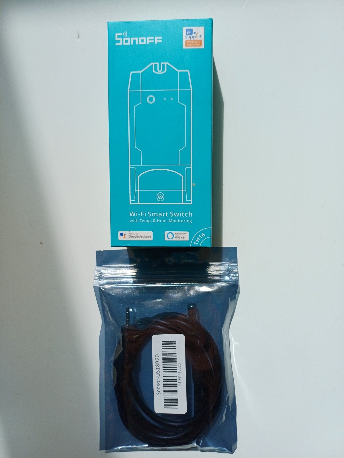 Wi-fi smart switch DS18B20 temperatuursensor, Ophalen of Verzenden, Nieuw