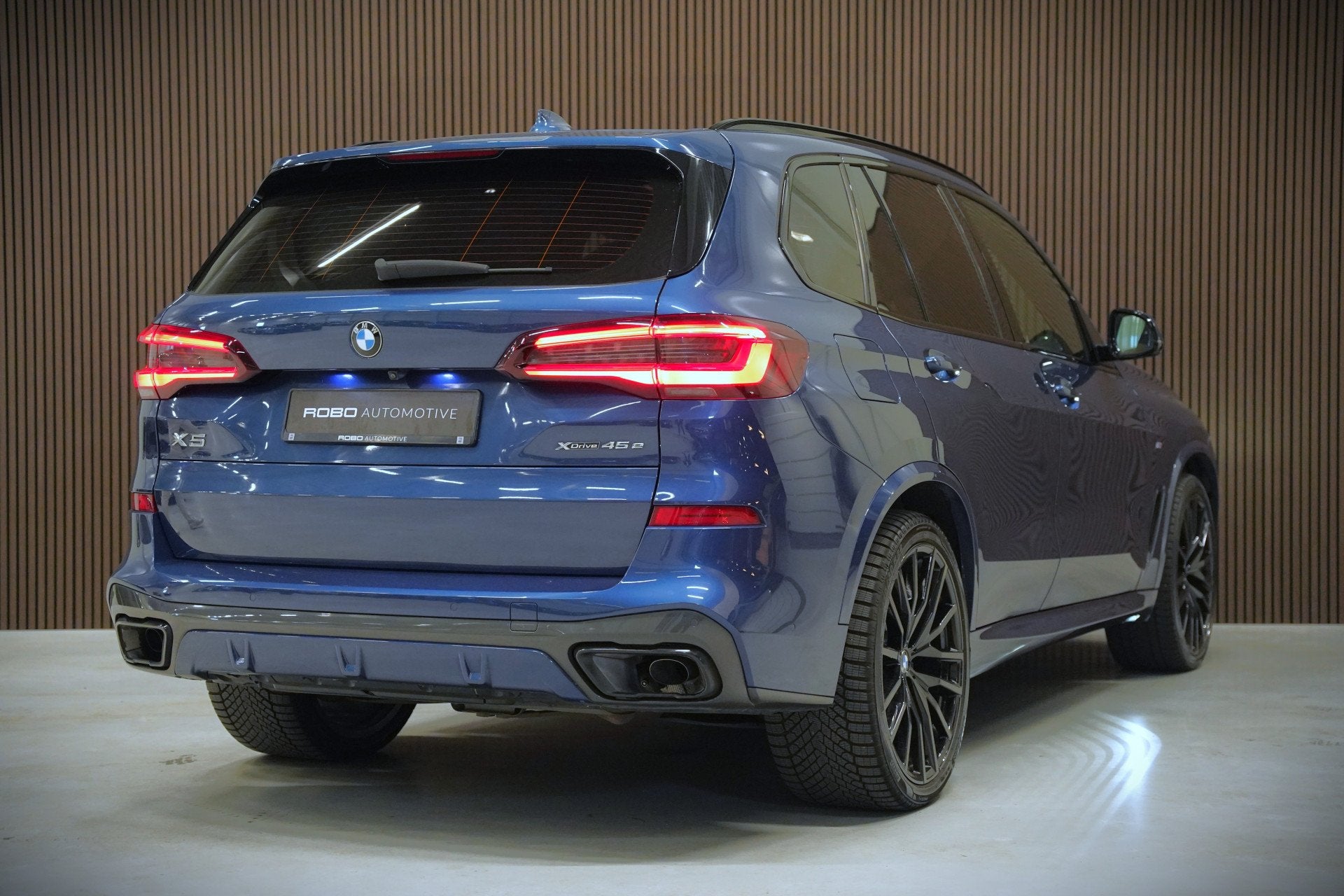 BMW X5 xDrive45e High Executive | Panoramadak | Harman Kardo, Auto's, Gebruikt, 394 pk, Blauw, Vierwielaandrijving