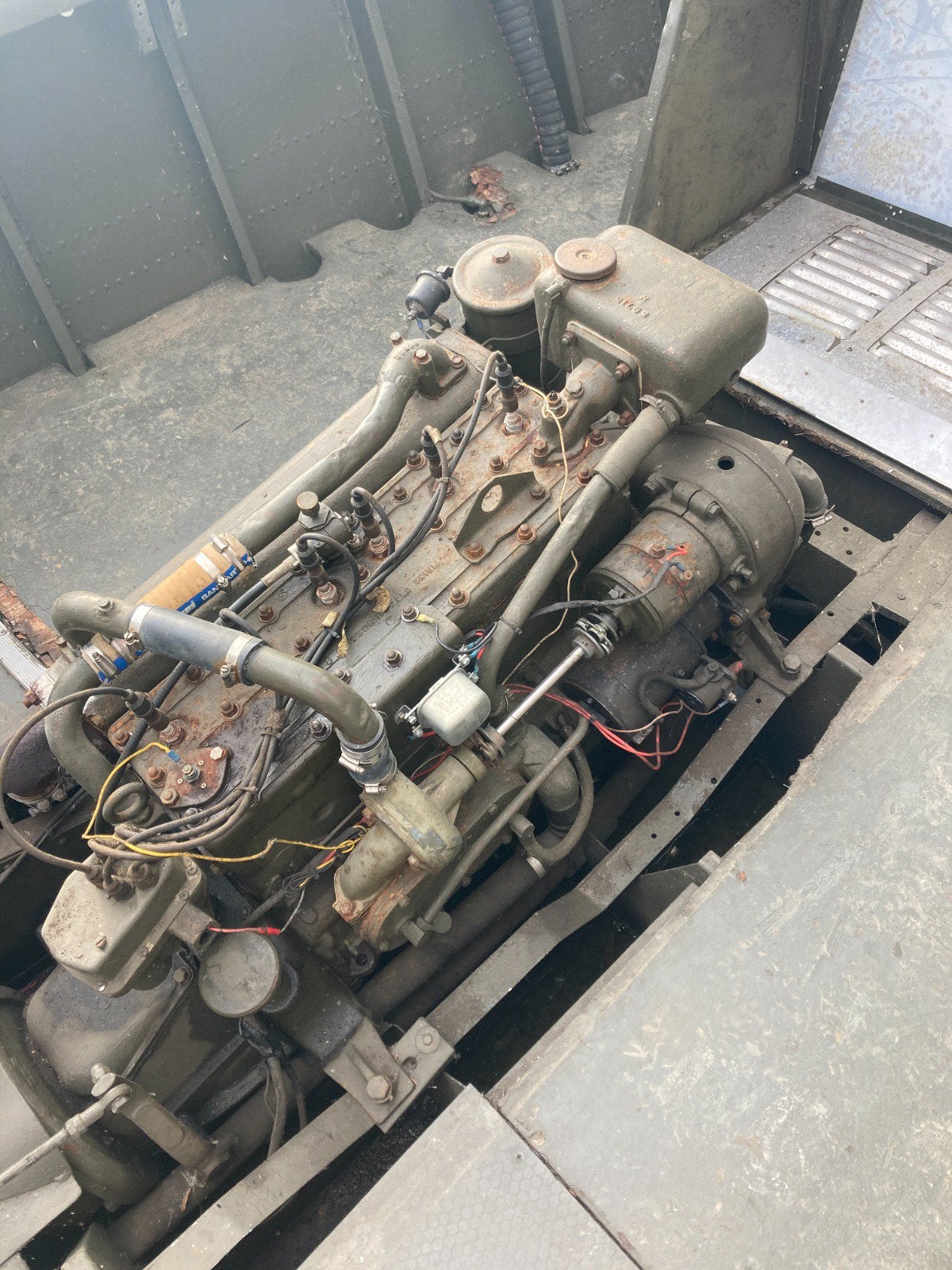 Gray Marine 6-244 inboord  motor, Watersport en Boten, Ophalen, Gebruikt, Binnenboordmotor, Benzine