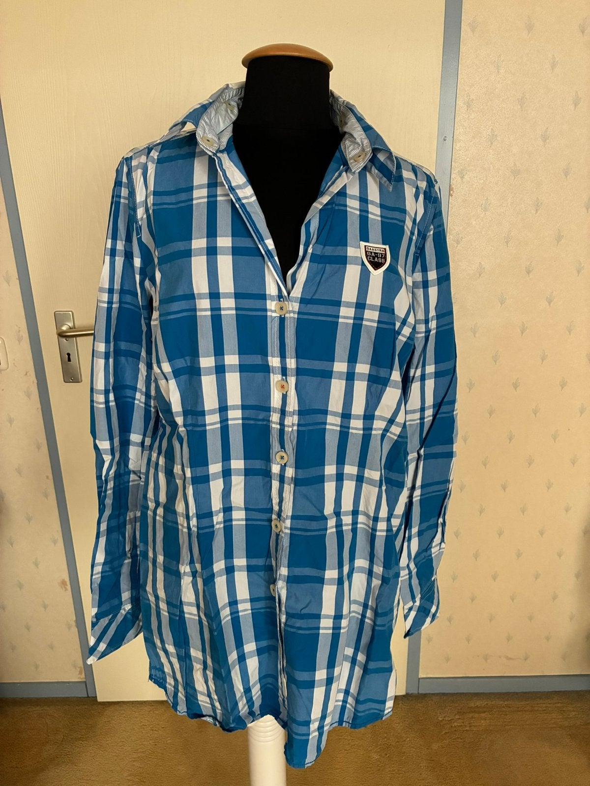 234 Gaastra blouse in maat XXXL blauw/wit, Verzenden, Zo goed als nieuw, Maat 42/44 (L), Blauw