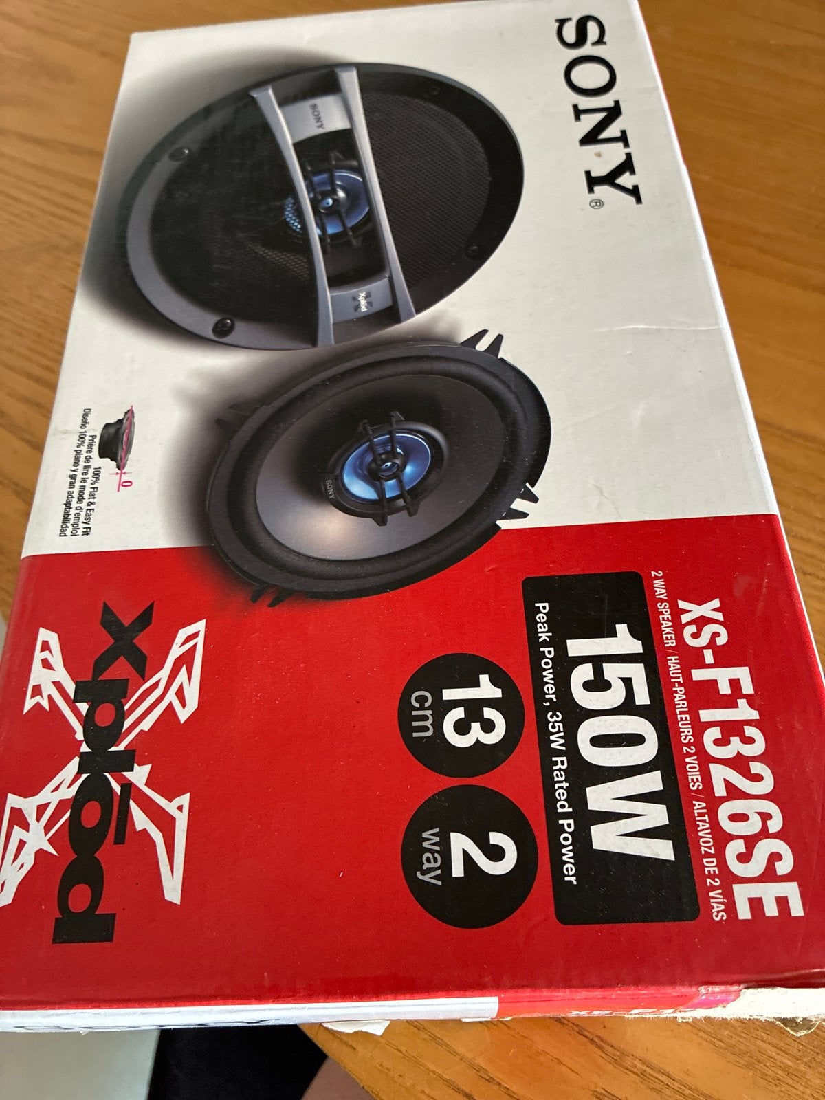 Nieuwe Sony Xplod XS-F1326SE 13cm 2-weg speakers 150W, Auto diversen, Ophalen of Verzenden, Nieuw