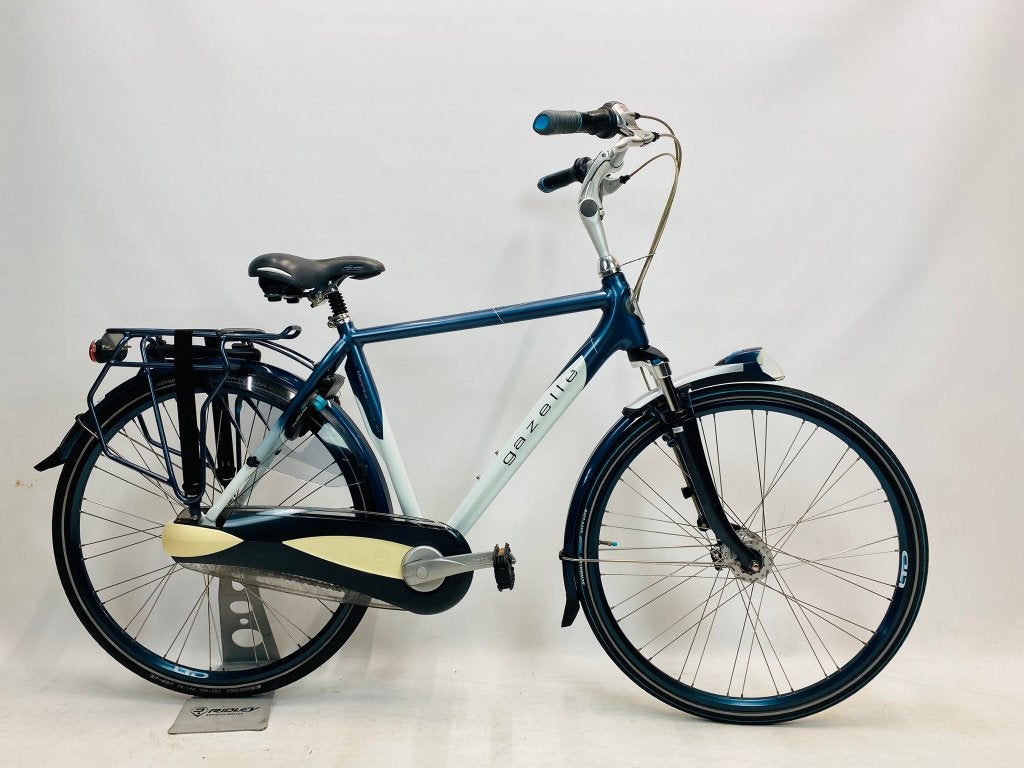 GAZELLE MontreuxC8 herenfiets L-57cm – dichte kettingkast