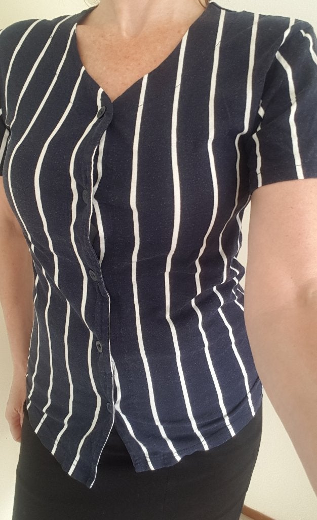 Leuk shirt s, Kleding | Dames, T-shirts, Ophalen of Verzenden, Zo goed als nieuw, Maat 36 (S), Korte mouw