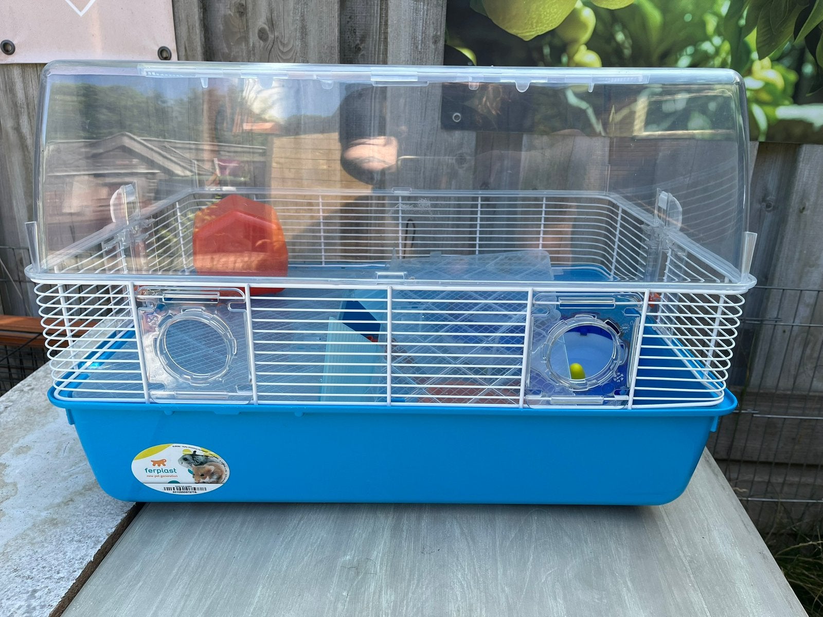 Hele nette hamsterkooi, Dieren en Toebehoren, Kooi, Minder dan 75 cm, Zo goed als nieuw, Hamster