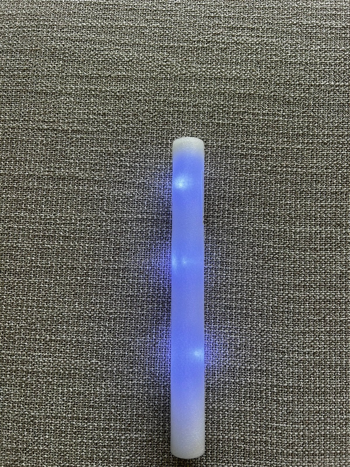 Blue LED Foam Sticks (2x60) Lichtsticks, nieuw in verpakking, Hobby en Vrije tijd, Feestartikelen, Ophalen, Nieuw, Feestartikel