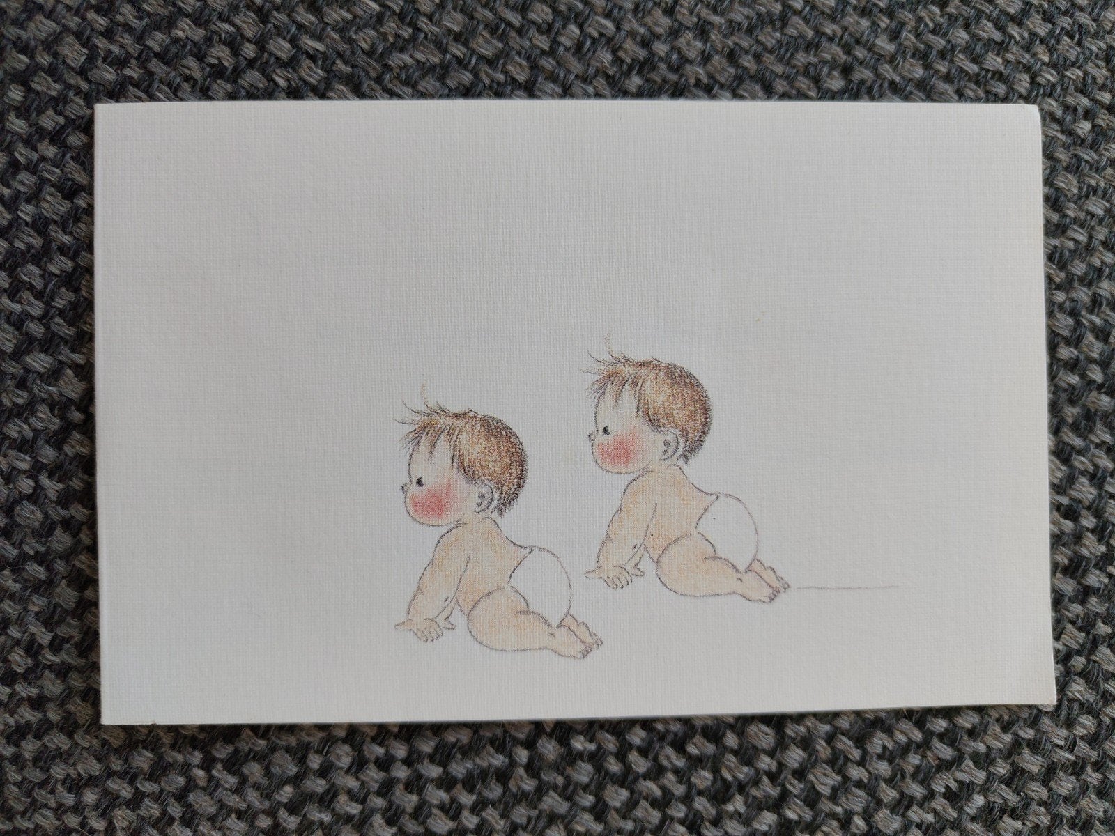 tweeling, Verzamelen, Ophalen of Verzenden, 1990 tot 2000, Geboortekaartje